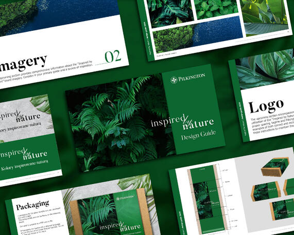 identyfikacja wizualna inspired by nature